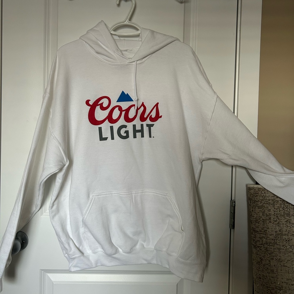 Coors lite hoodie and T